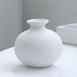 Maxbell Nordic Ceramic Vase 5Pack Boho Flowers Arrangement for Entryway Kitchen White