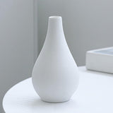 Maxbell Nordic Ceramic Vase 5Pack Boho Flowers Arrangement for Entryway Kitchen White