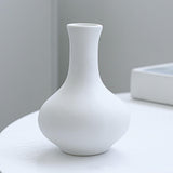 Maxbell Nordic Ceramic Vase 5Pack Boho Flowers Arrangement for Entryway Kitchen White