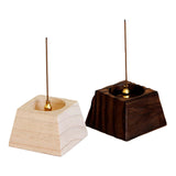 Maxbell Wooden Incense Burner Farmhouse Housewarming Censer Incense Stick Holder Wood