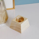 Maxbell Wooden Incense Burner Farmhouse Housewarming Censer Incense Stick Holder Wood