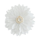 Maxbell Wall Art Decor Hanging Feathers Pendant Charm for Dining Room Habitacion Shell White