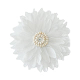 Maxbell Wall Art Decor Hanging Feathers Pendant Charm for Dining Room Habitacion Shell White