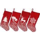 Maxbell Christmas Stockings Reindeer Xmas Ornaments Tree for Xmas tree