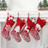 Maxbell Christmas Stockings Reindeer Xmas Ornaments Tree for Xmas tree