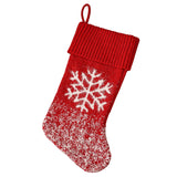 Maxbell Christmas Stockings Reindeer Xmas Ornaments Tree for Xmas snowflake