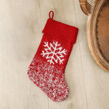 Maxbell Christmas Stockings Reindeer Xmas Ornaments Tree for Xmas snowflake