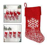 Maxbell Christmas Stockings Reindeer Xmas Ornaments Tree for Xmas snowflake