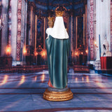 Maxbell Resin Figurines Jesus Sculpture Nativity Tabletop Virgin Mary Statue Decors