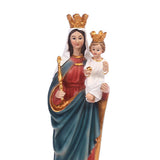 Maxbell Resin Figurines Jesus Sculpture Nativity Tabletop Virgin Mary Statue Decors