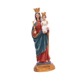 Maxbell Resin Figurines Jesus Sculpture Nativity Tabletop Virgin Mary Statue Decors