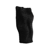 Maxbell Abstract Desktop Vase Pen Holder Flowerpot for Garden Indoor Living Room 22cmx17cmx42cm Black