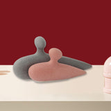 Maxbell Couples Statue Sculpture Couple Figurine Lovers Gifts Figure for Centerpiece 12cmx6.5cm