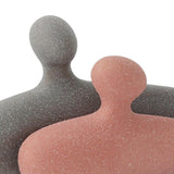 Maxbell Couples Statue Sculpture Couple Figurine Lovers Gifts Figure for Centerpiece 12cmx6.5cm