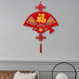 Maxbell Fu Word Pendant Chinese New Year Home Decor Tassel for Birthday Wedding Style B