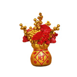 Maxbell Ornaments Gifts Festive Scene Layout Props Statues for Bedroom Party Study Aureate