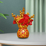 Maxbell Ornaments Gifts Festive Scene Layout Props Statues for Bedroom Party Study Aureate