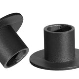 Maxbell 2Pcs Pillar Candle Holder Iron Candlestick Decorative for Anniversary Party