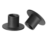 Maxbell 2Pcs Pillar Candle Holder Iron Candlestick Decorative for Anniversary Party