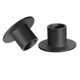 Maxbell 2Pcs Pillar Candle Holder Iron Candlestick Decorative for Anniversary Party