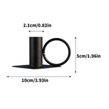 Maxbell 2Pcs Metal Candles Holder Candelabras Home Party Mantel Tealight Candlestick