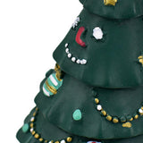 Maxbell Small Christmas Tree Miniature Decoration Sculpture Xmas Collectible Gift StyleD