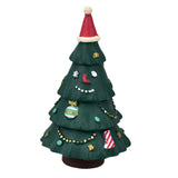 Maxbell Small Christmas Tree Miniature Decoration Sculpture Xmas Collectible Gift StyleD