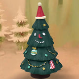Maxbell Small Christmas Tree Miniature Decoration Sculpture Xmas Collectible Gift StyleD