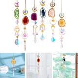 Maxbell Wind Chime Pendant Garden Decoration Sparkling Hanging Windchime Green