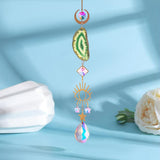 Maxbell Wind Chime Pendant Garden Decoration Sparkling Hanging Windchime Green