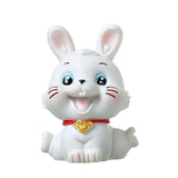 Maxbell Chinese Rabbit Statue Bunny Figurine Craft for Holiday Store Decoration Sitting