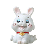 Maxbell Chinese Rabbit Statue Bunny Figurine Craft for Holiday Store Decoration Sitting