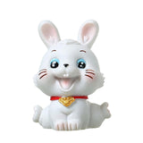 Maxbell Chinese Rabbit Statue Bunny Figurine Craft for Holiday Store Decoration Sitting