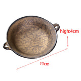 Maxbell Ceramic Tealight Candle Holder Warmer Furnace for Home Office 11cmx4cm