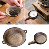 Maxbell Ceramic Tealight Candle Holder Warmer Furnace for Home Office 11cmx4cm