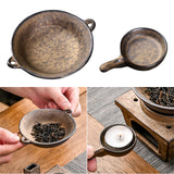 Maxbell Ceramic Tealight Candle Holder Warmer Furnace for Home Office 11cmx4cm