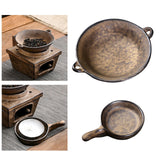 Maxbell Ceramic Tealight Candle Holder Warmer Furnace for Home Office 11cmx4cm