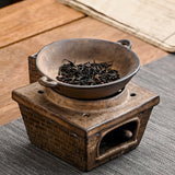 Maxbell Ceramic Tealight Candle Holder Warmer Furnace for Home Office 11cmx4cm