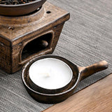 Maxbell Ceramic Tealight Candle Holder Warmer Furnace for Home Office 5cmx8.4cmx2cm