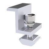 Maxbell 4x Solar Panel Mounting Brackets Adjustable End Clamp fit 35mm Framed Panel