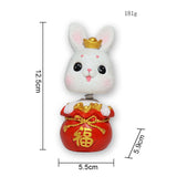 Maxbell Car Dashboard Decoration Resin Figurine Statue for Dinning Room Office Lucky