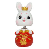 Maxbell Car Dashboard Decoration Resin Figurine Statue for Dinning Room Office Lucky