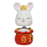 Maxbell Car Dashboard Decoration Resin Figurine Statue for Dinning Room Office Fortune