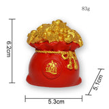 Maxbell Car Dashboard Decoration Resin Figurine Statue for Dinning Room Office Pouch