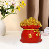 Maxbell Car Dashboard Decoration Resin Figurine Statue for Dinning Room Office Pouch