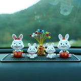 Maxbell Resin Figurines Sculpture Cabinet Indoor Traditional Chinese Wealth Statues