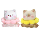 Maxbell Cat Bank Holder Toy Ornament Delicate Gift Cute for Children Home Birthday White
