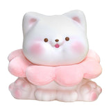 Maxbell Cat Bank Holder Toy Ornament Delicate Gift Cute for Children Home Birthday White