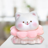 Maxbell Cat Bank Holder Toy Ornament Delicate Gift Cute for Children Home Birthday White