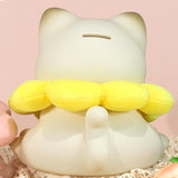 Maxbell Cat Bank Holder Toy Ornament Delicate Gift Cute for Children Home Birthday Coffee